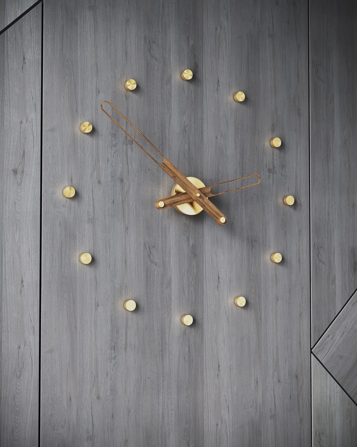 Nilo Index Wall Clock with Hour Markers – image 7