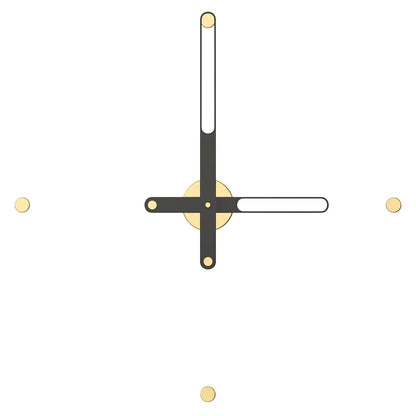Nilo Minimalist Metal Wall Clock – image 18