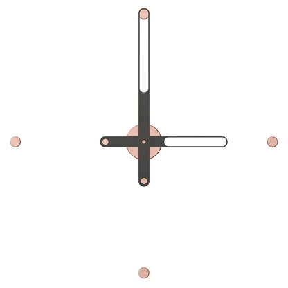 Nilo Minimalist Metal Wall Clock – image 21