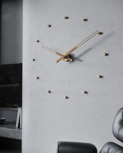Nilo Index Wall Clock with Hour Markers – image 4