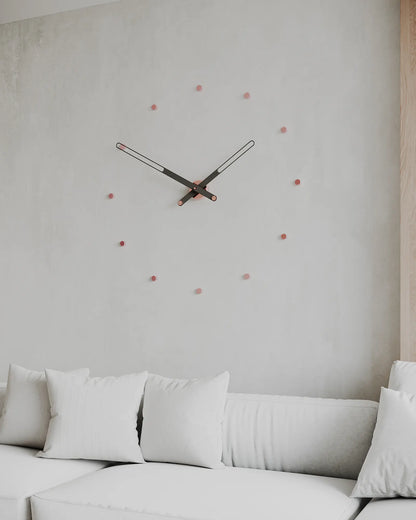Nilo Index Wall Clock with Hour Markers – image 14