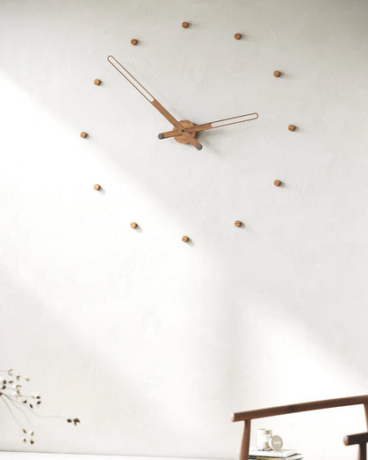 Nilo Index Wall Clock with Hour Markers – image 16