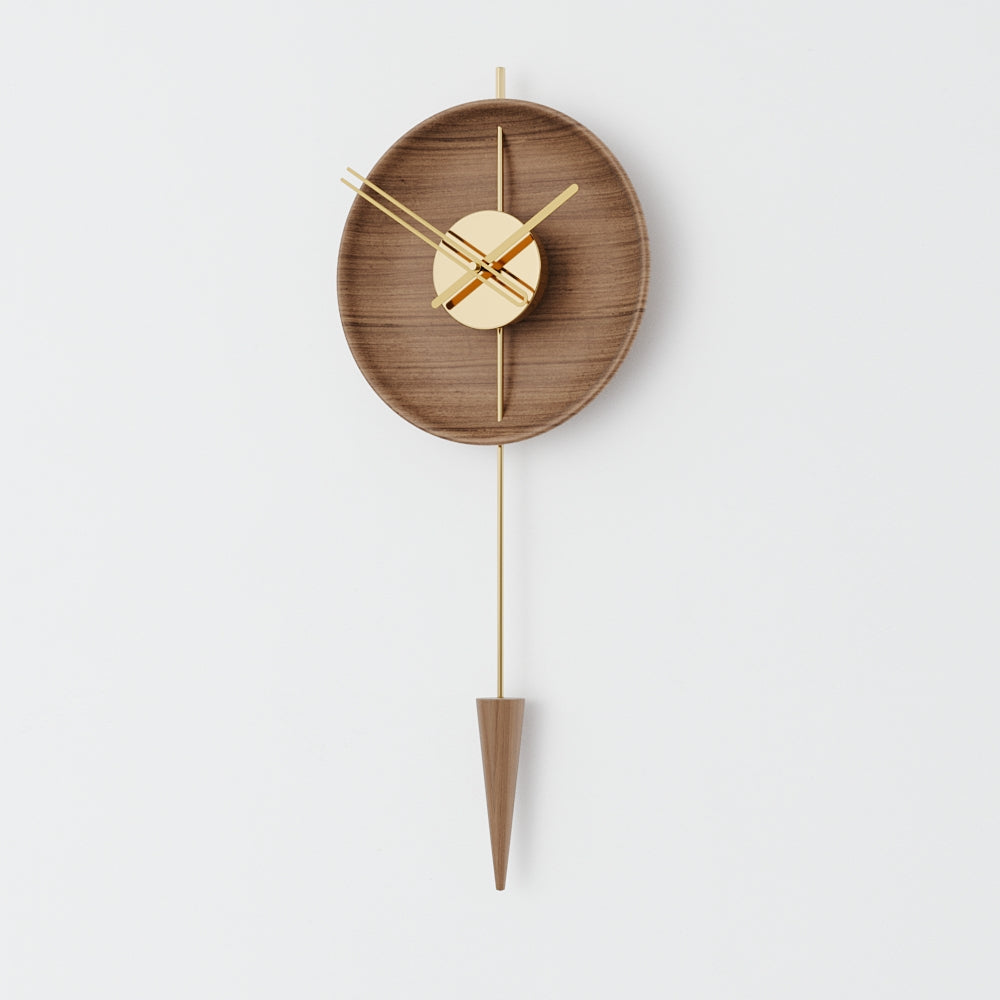 Orbita Wood and Metal Wall Clock – image 15