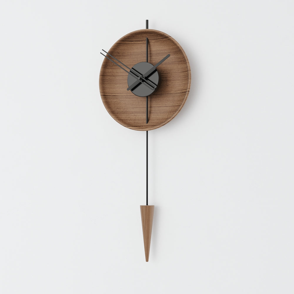 Orbita Wood and Metal Wall Clock – image 17