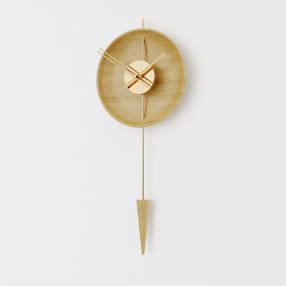 Orbita Wood and Metal Wall Clock – image 18