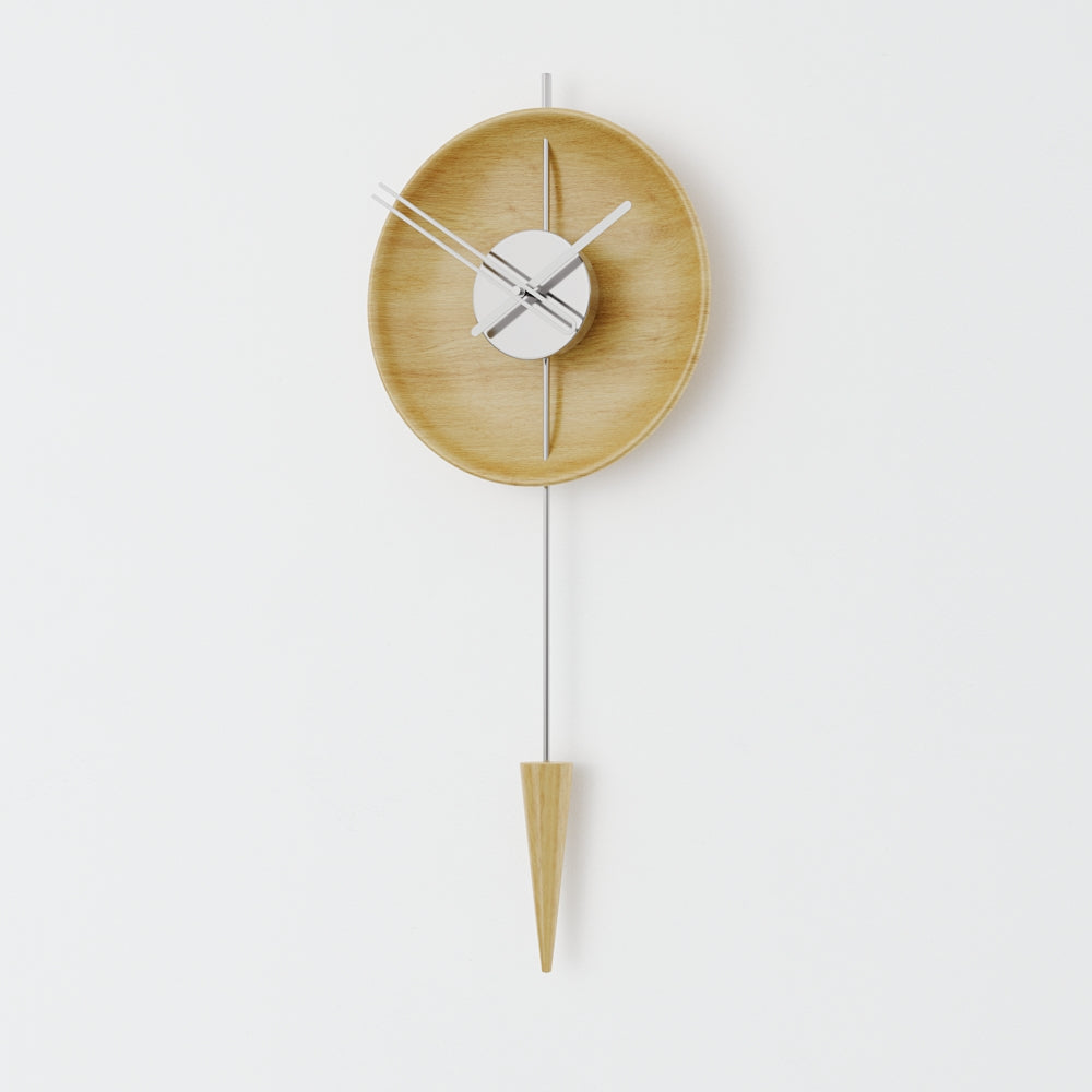 Orbita Wood and Metal Wall Clock – image 19