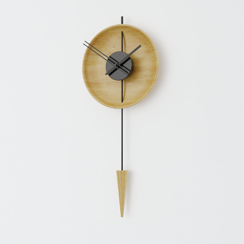 Orbita Wood and Metal Wall Clock – image 20