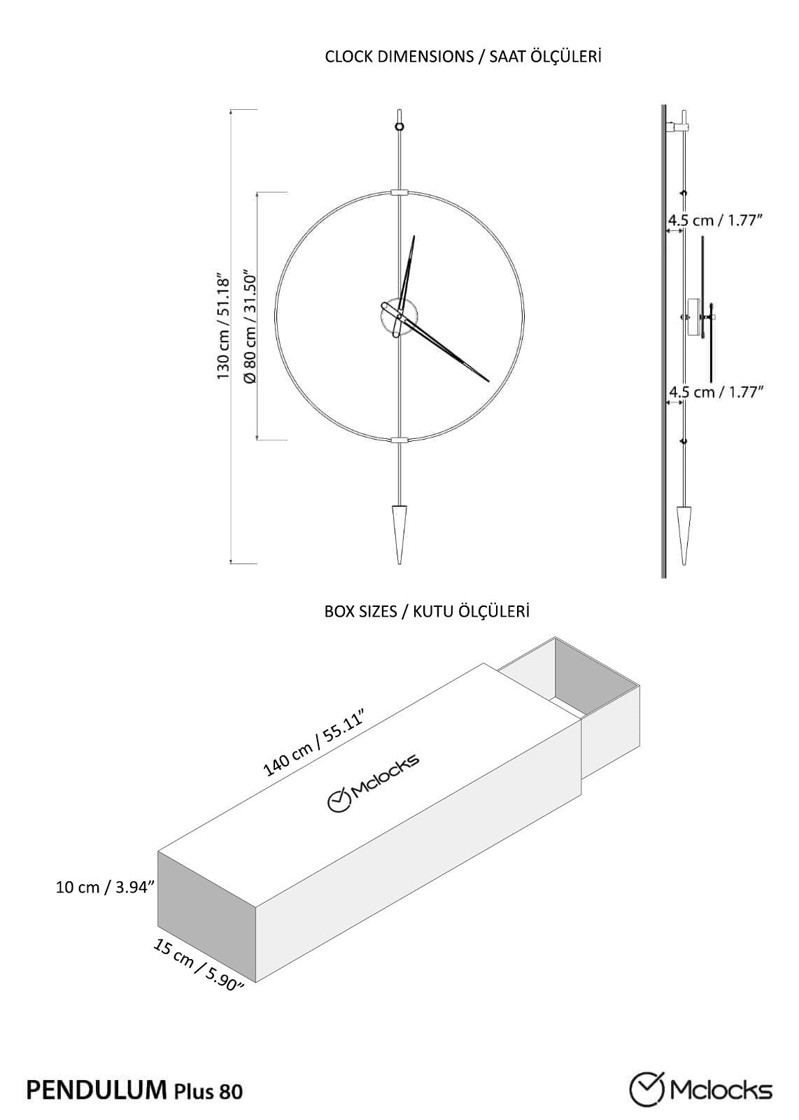 Pendula Modern Pendulum Wall Clock – image 18