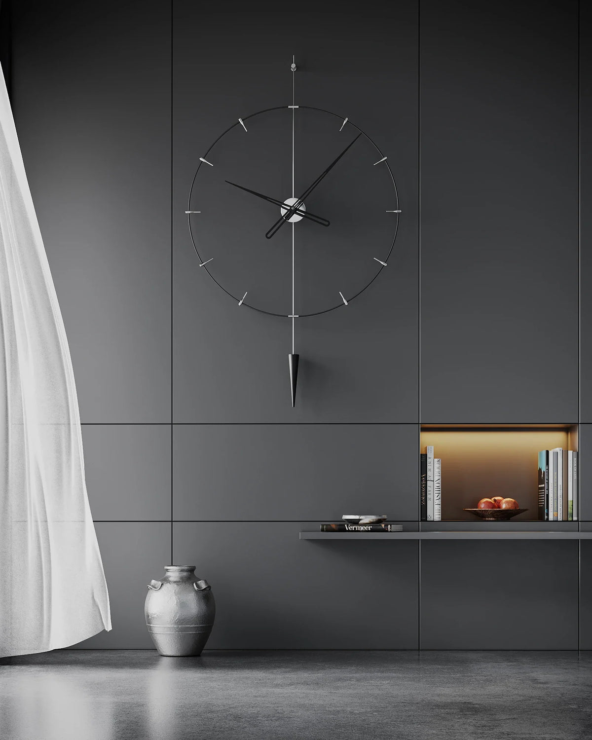 Pendula Index Pendulum Wall Clock – image 7
