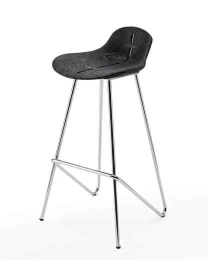 Sculpted Wood Wing Counter and Bar Stool – image 9