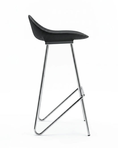 Sculpted Wood Wing Counter and Bar Stool – image 12
