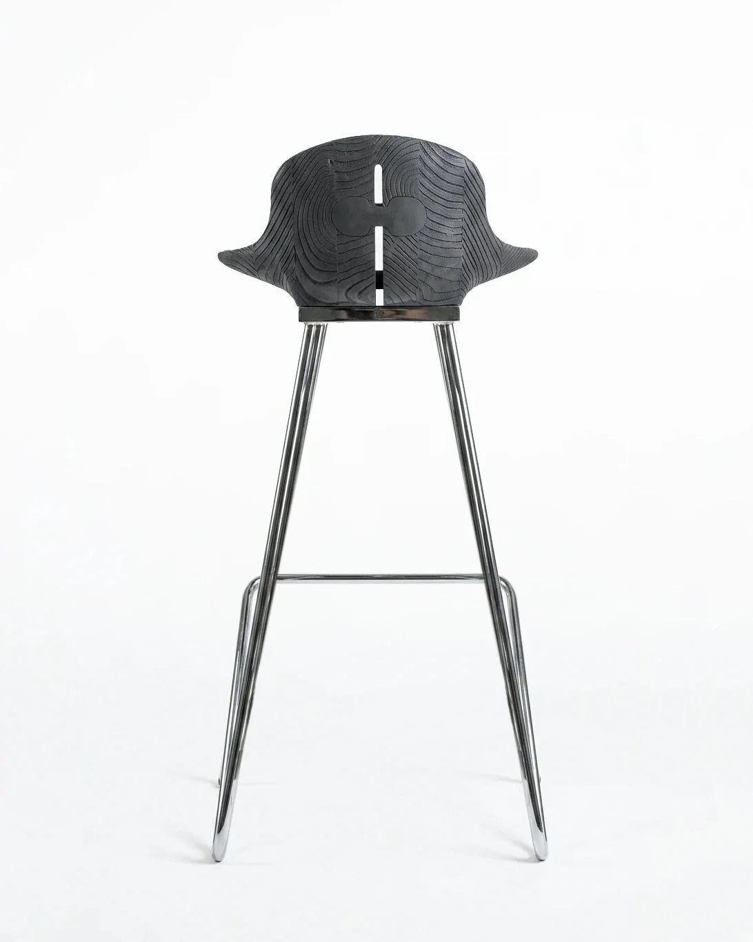Sculpted Wood Wing Counter and Bar Stool – image 13