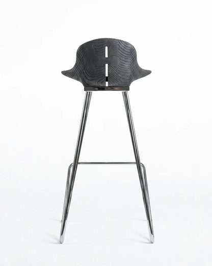 Sculpted Wood Wing Counter and Bar Stool – image 13