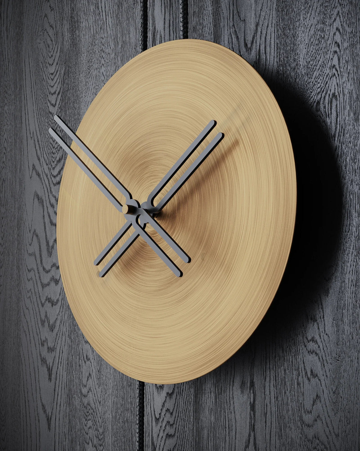 Serena Minimalist Metal Wall Clock – image 7