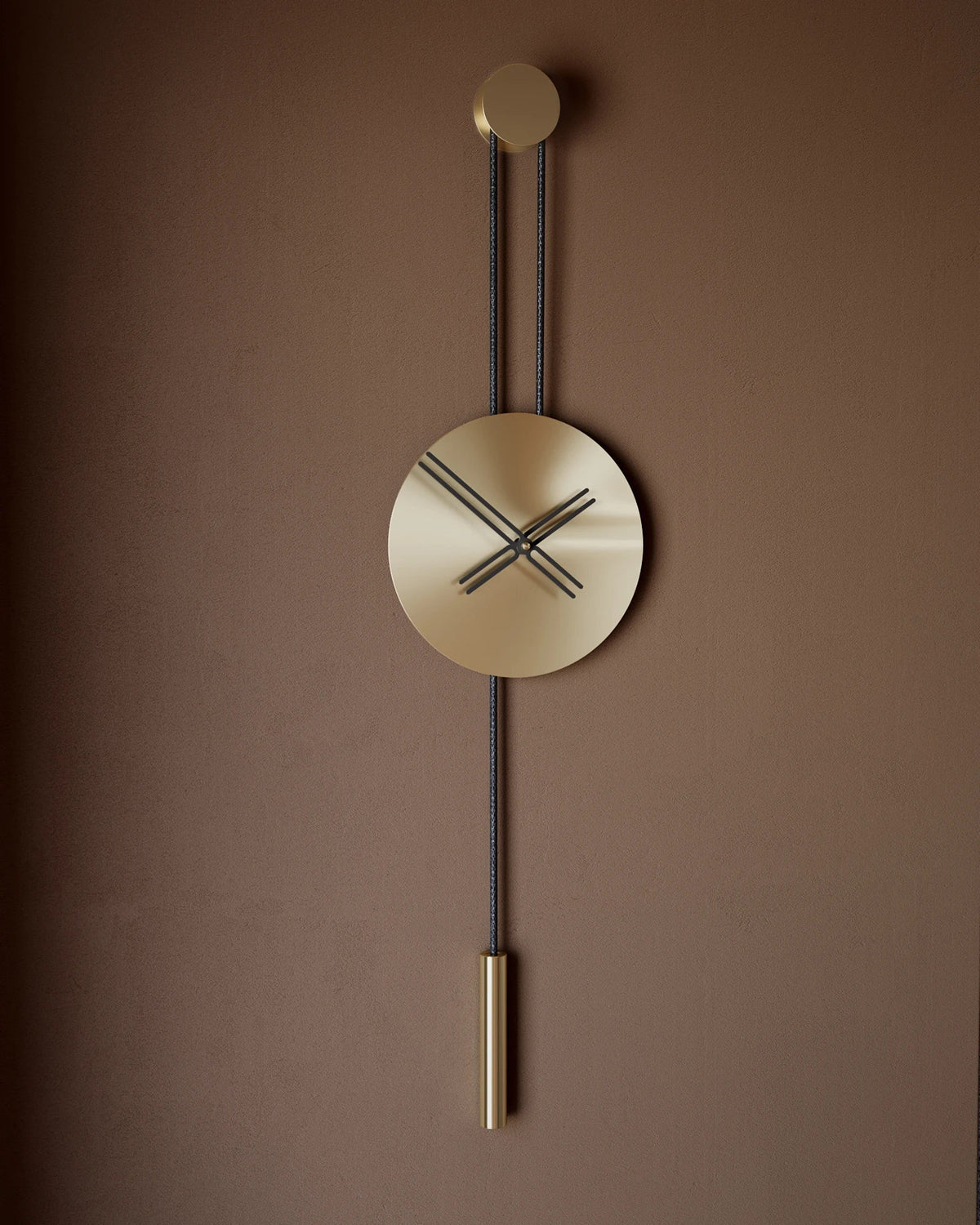 Serena Minimalist Metal Wall Clock – image 12