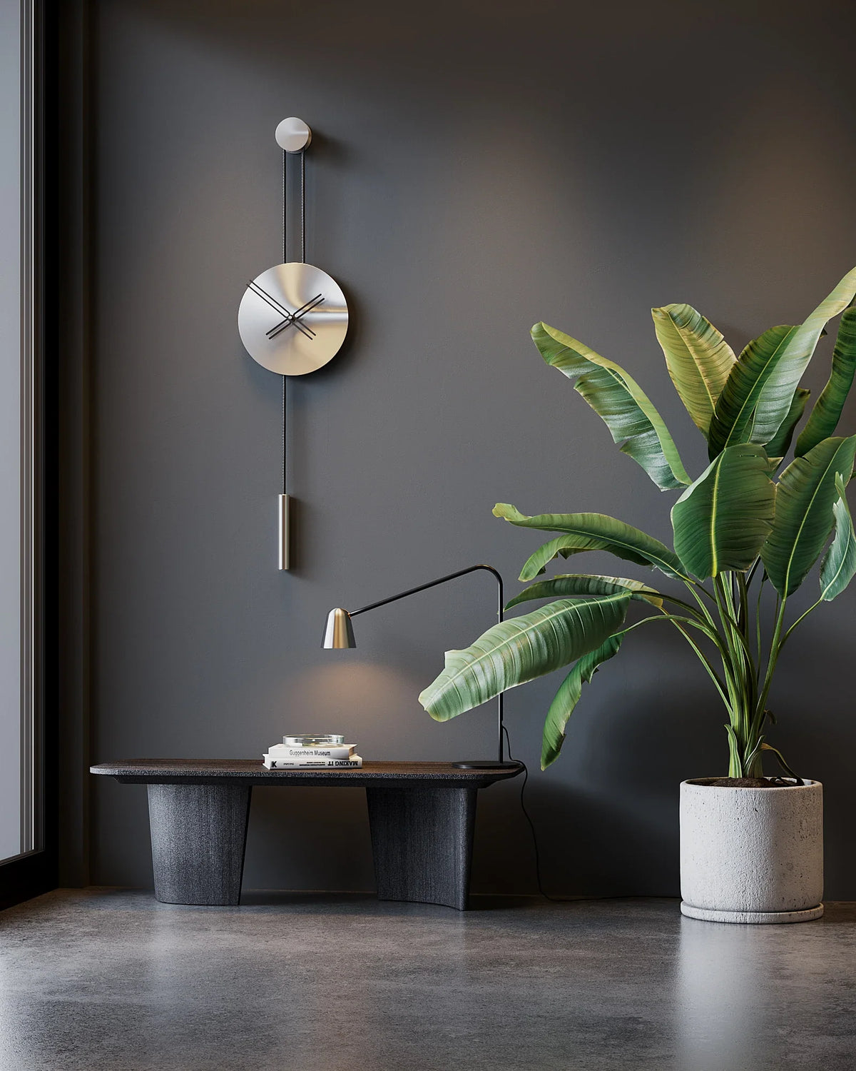 Serena Minimalist Metal Wall Clock – image 15