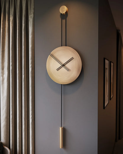 Serena Minimalist Metal Wall Clock – image 18