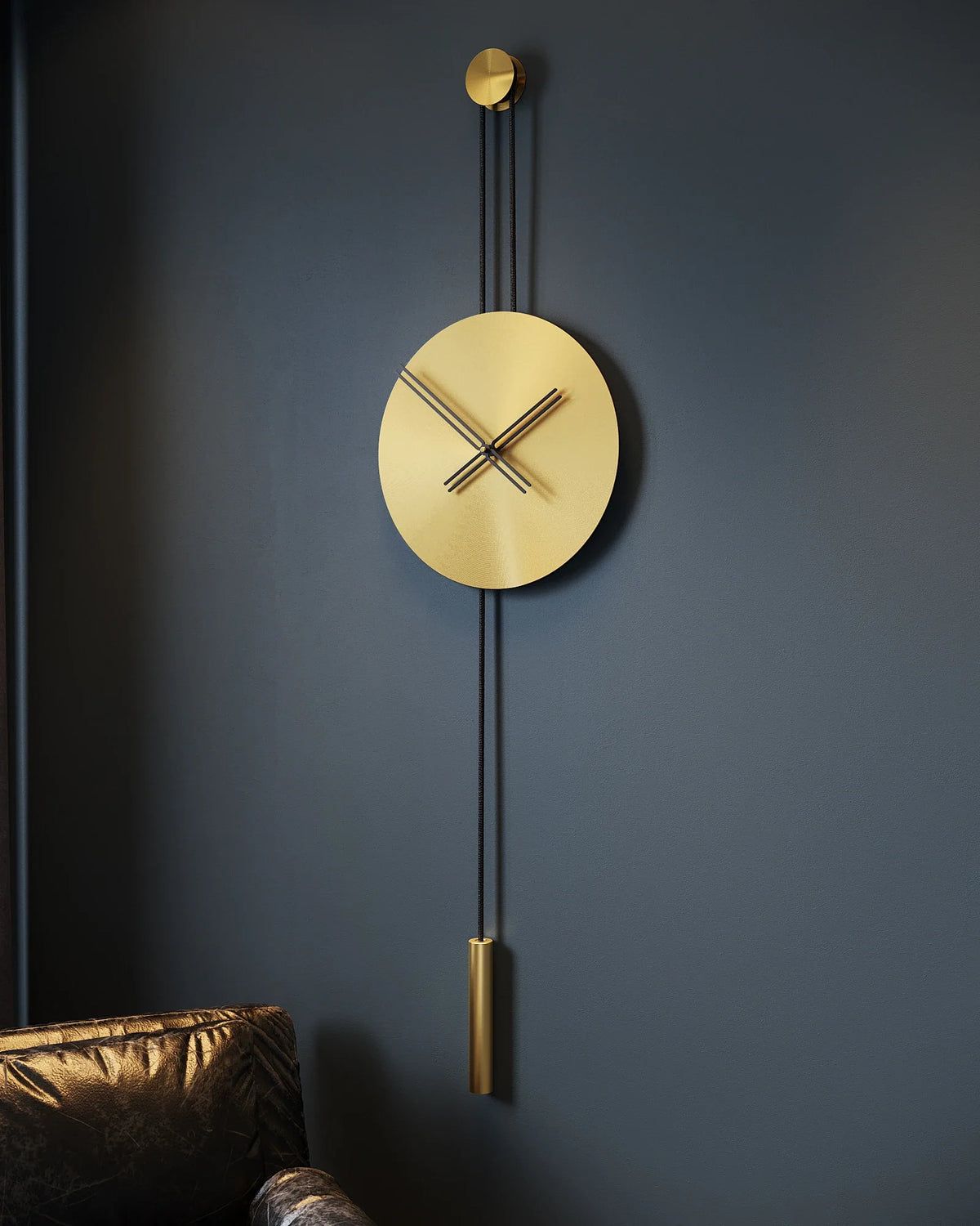 Serena Minimalist Metal Wall Clock – image 25
