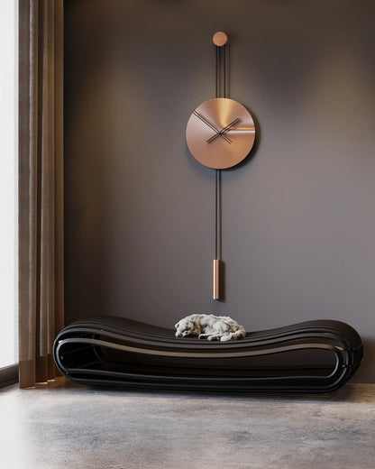 Serena Minimalist Metal Wall Clock – image 26