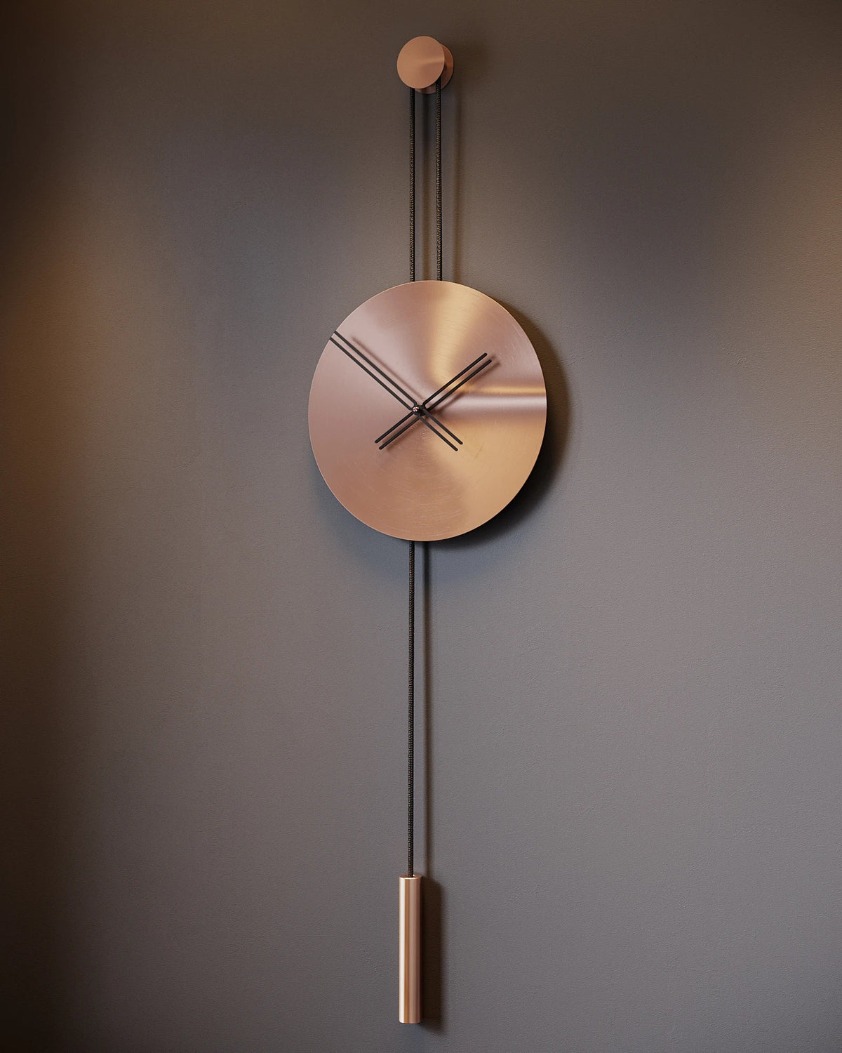 Serena Minimalist Metal Wall Clock – image 27