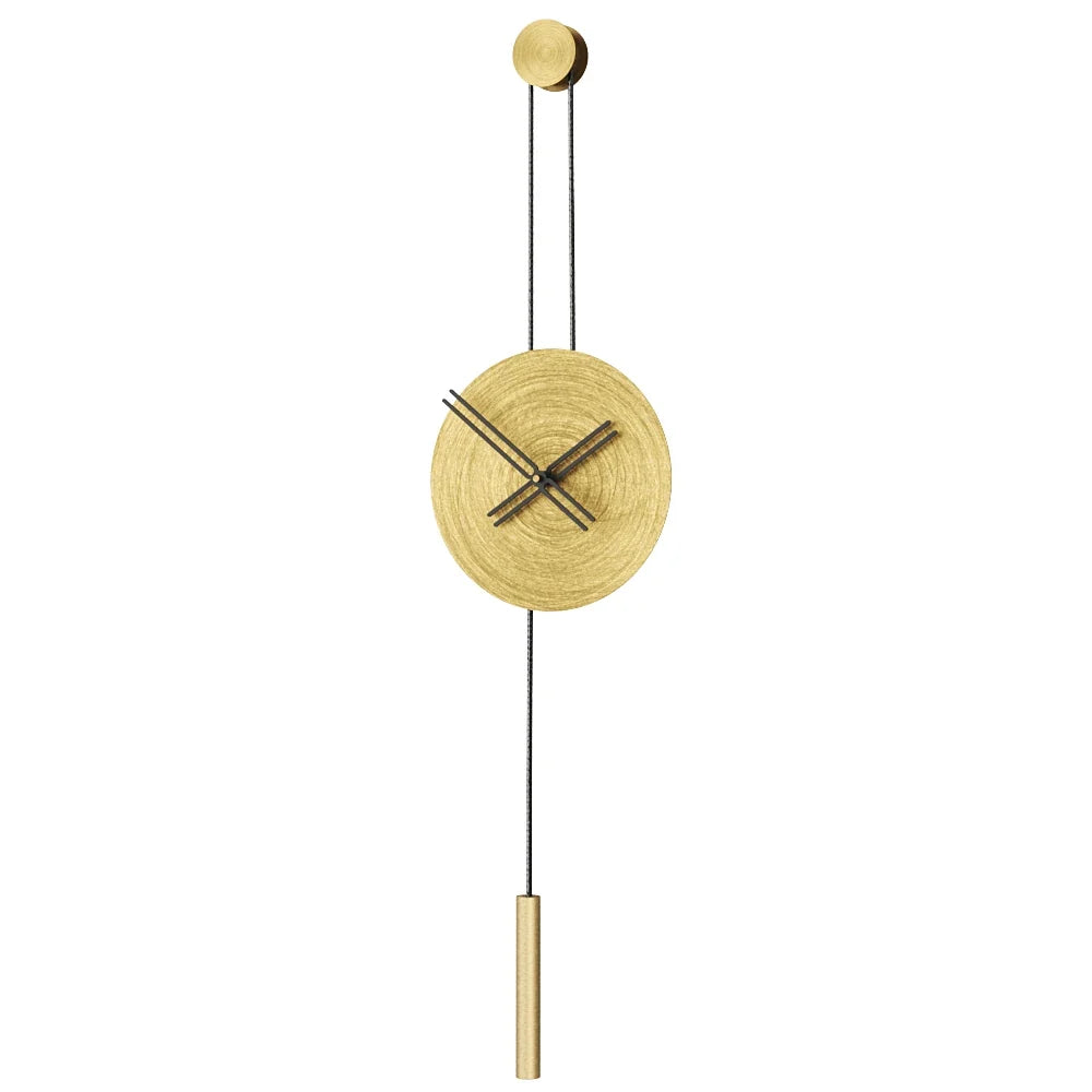 Serena Minimalist Metal Wall Clock – image 37