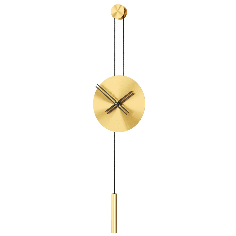 Serena Minimalist Metal Wall Clock – image 44
