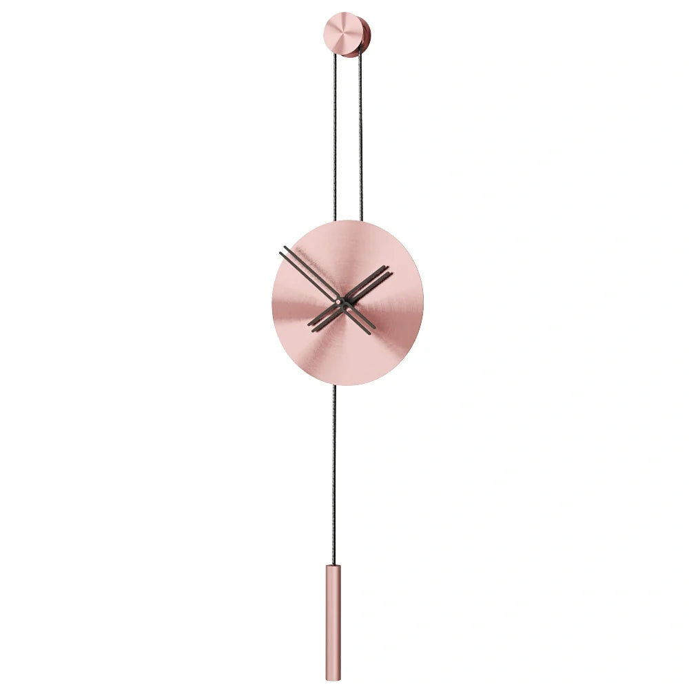 Serena Minimalist Metal Wall Clock – image 47