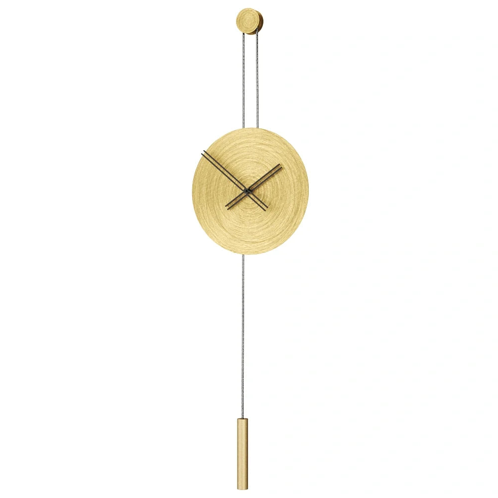 Serena Minimalist Metal Wall Clock – image 49