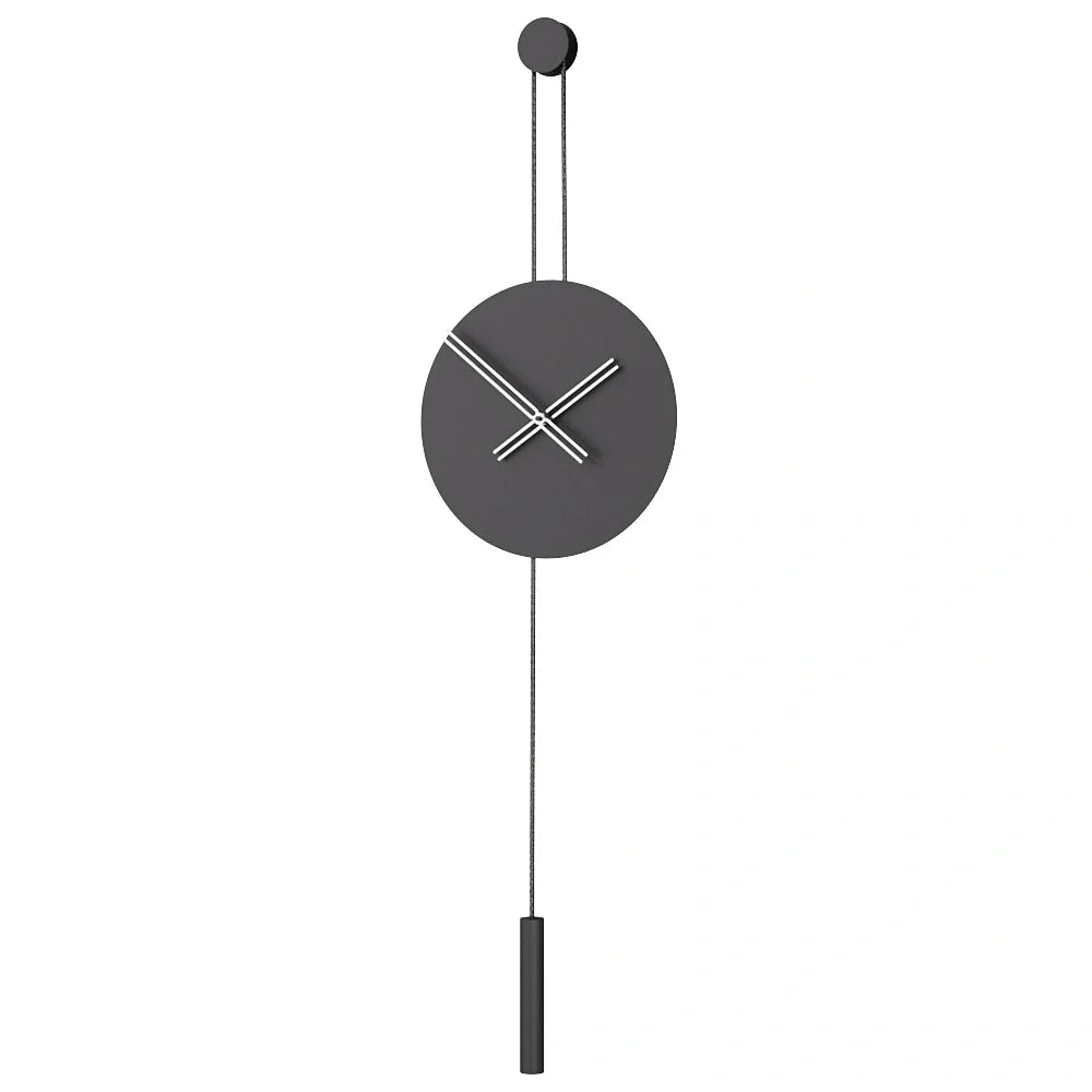 Serena Minimalist Metal Wall Clock – image 56