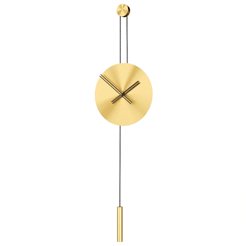 Serena Minimalist Metal Wall Clock – image 58