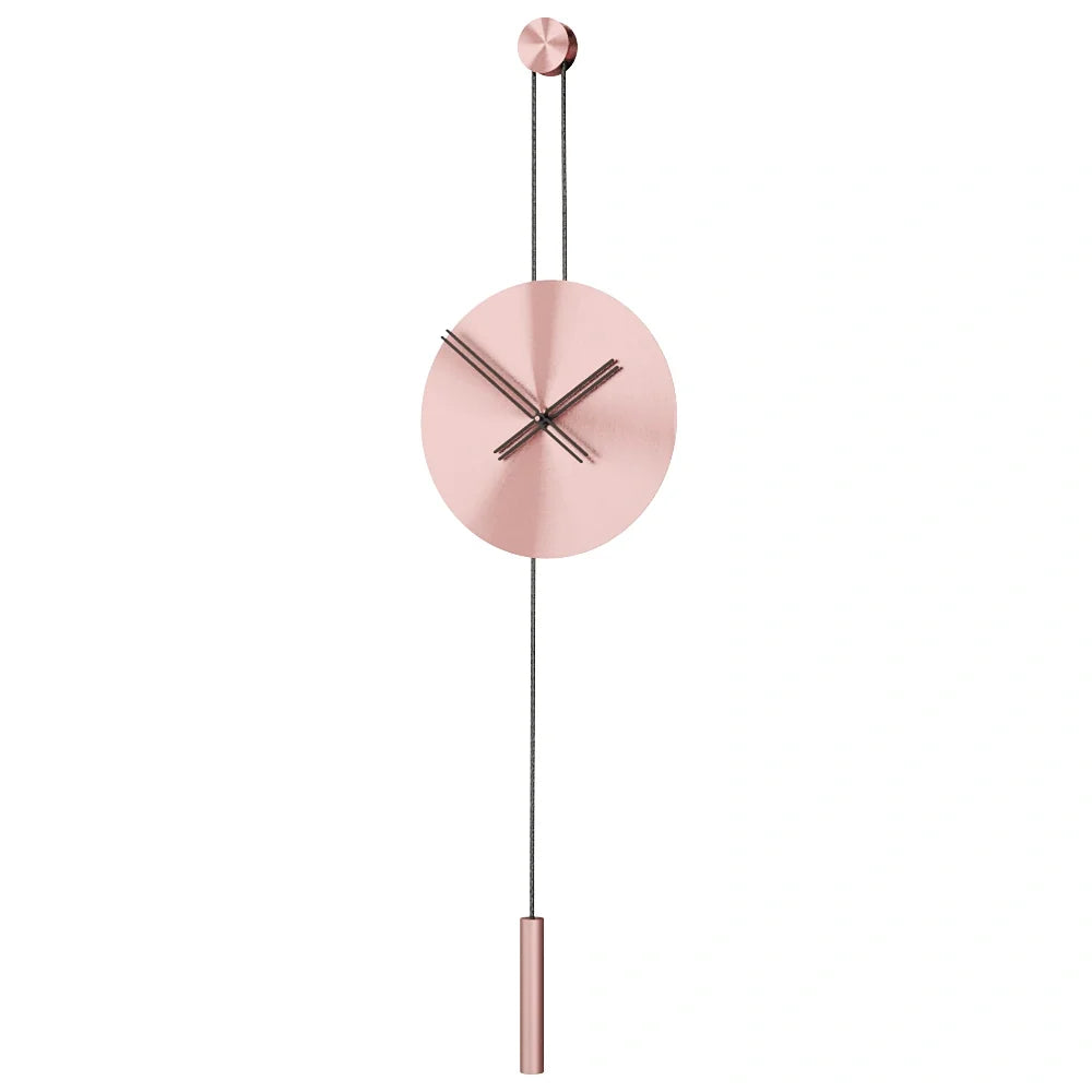 Serena Minimalist Metal Wall Clock – image 62