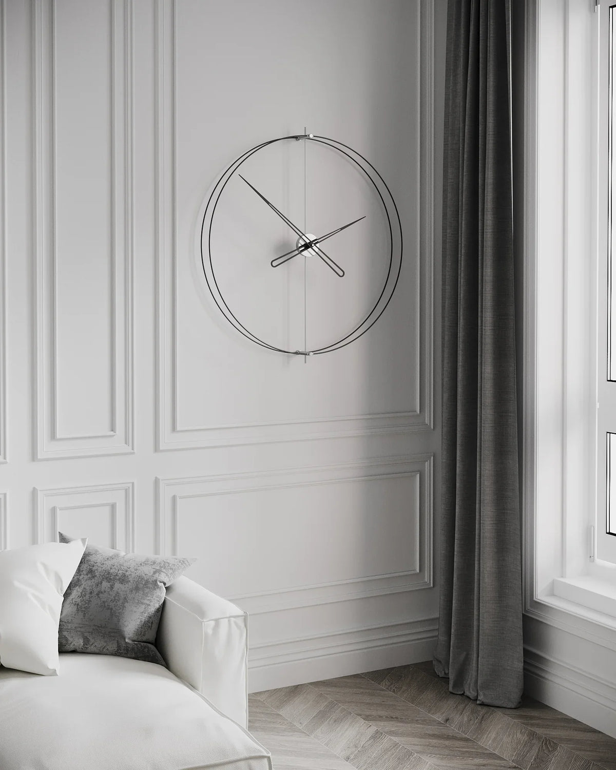 Tempo Linea Minimalist Wall Clock – image 3
