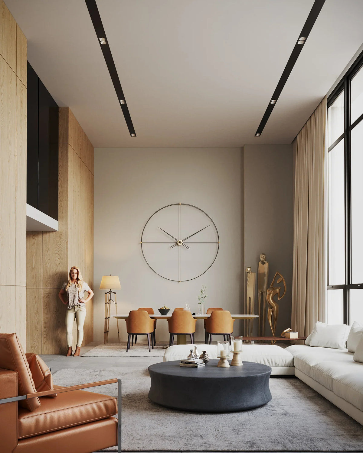 Tempo Grande Custom-Size Wall Clock – image 9