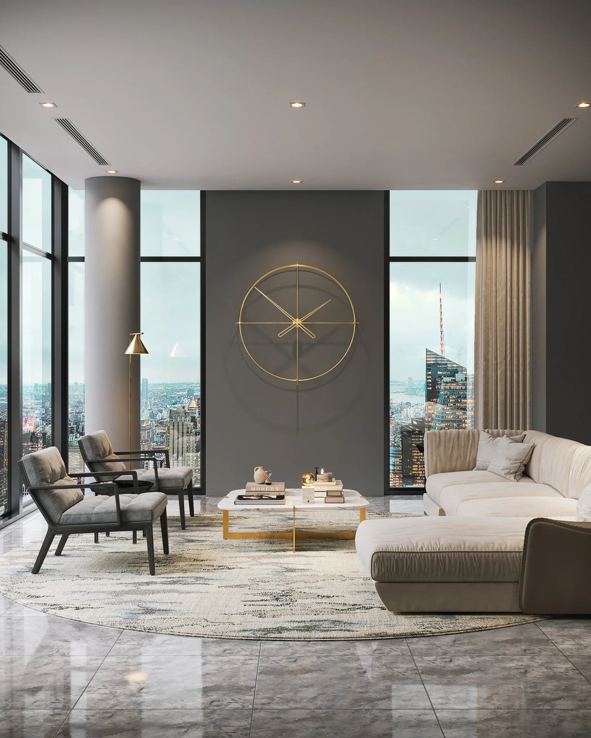 Tempo Modern Statement Wall Clock – image 7