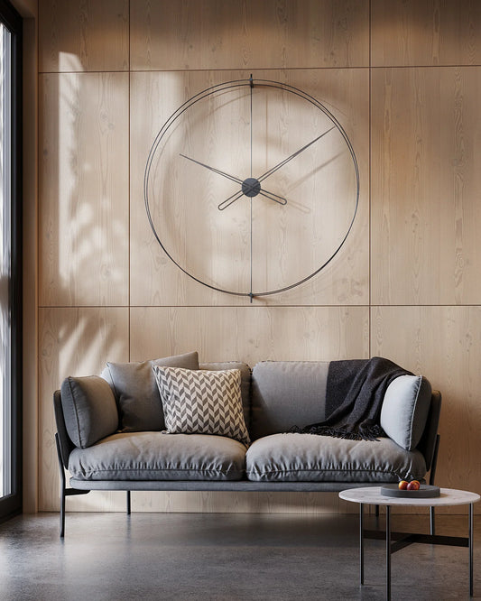 Tempo Linea Minimalist Wall Clock – image 1