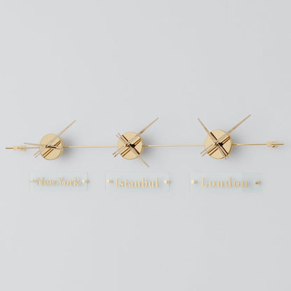 Mondo Panoramic World Time Zone Wall Clock – image 31