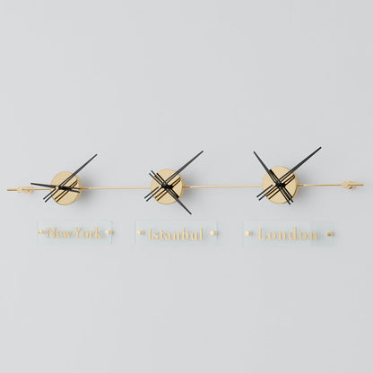 Mondo Panoramic World Time Zone Wall Clock – image 32