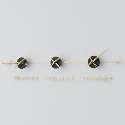 Mondo Panoramic World Time Zone Wall Clock – image 33