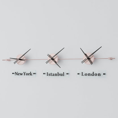 Mondo Panoramic World Time Zone Wall Clock – image 35