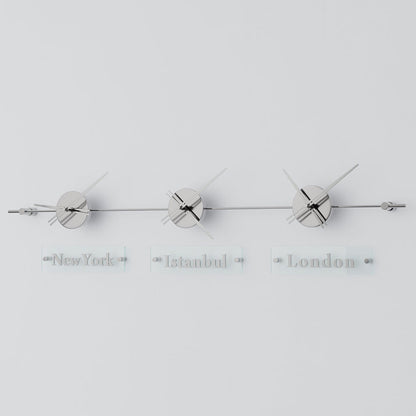 Mondo Panoramic World Time Zone Wall Clock – image 39