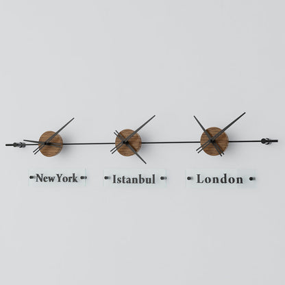 Mondo Panoramic World Time Zone Wall Clock – image 42