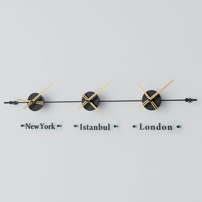 Mondo Panoramic World Time Zone Wall Clock – image 47