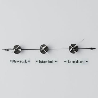 Mondo Panoramic World Time Zone Wall Clock – image 50