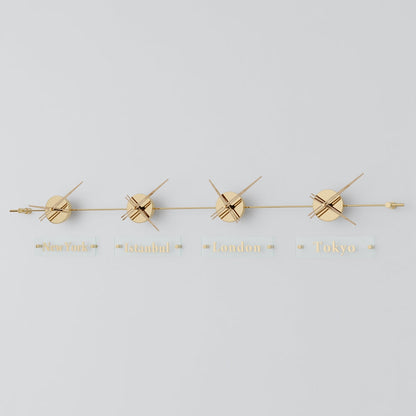 Mondo Panoramic World Time Zone Wall Clock – image 53