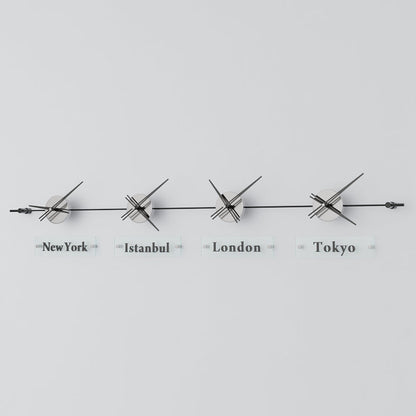 Mondo Panoramic World Time Zone Wall Clock – image 67