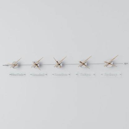 Mondo Panoramic World Time Zone Wall Clock – image 82