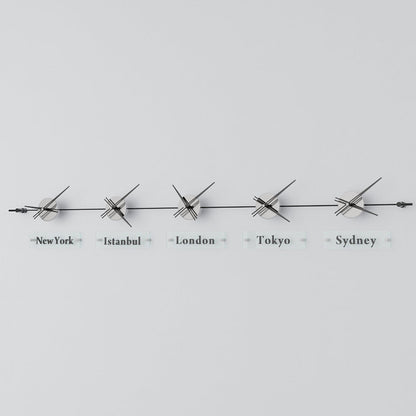 Mondo Panoramic World Time Zone Wall Clock – image 89