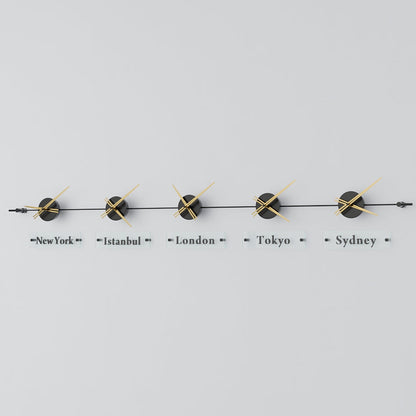 Mondo Panoramic World Time Zone Wall Clock – image 91
